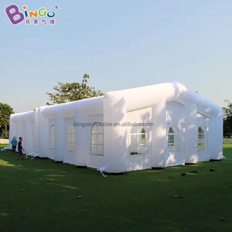 Индивидуальная надувная Свадебная палатка 10 х10 метров большая игрушечная для