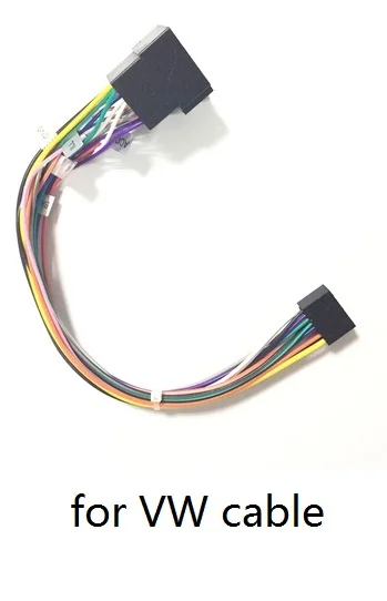 for vw 7 дюймов Android 9 для nisaan toyota vw honda универсальный автомобильный Радио, gps навигация, 3g, BT, buil in Wifi, 1 ГБ, четырехъядерный, медиаплеер - Цвет: for vw