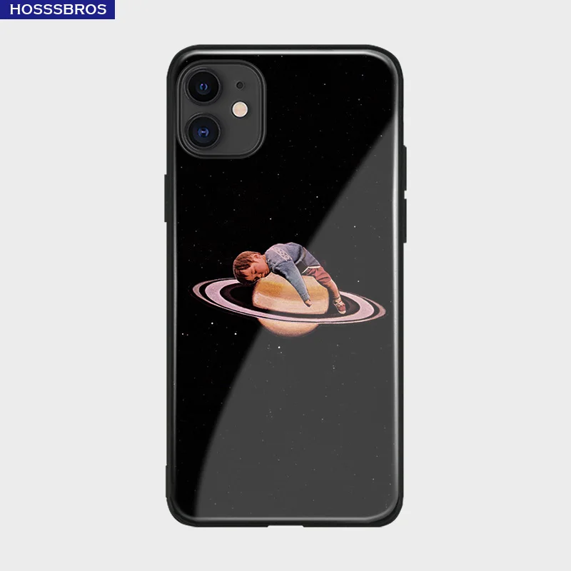Psychedelic art sleep эстетический мягкий силиконовый стеклянный чехол для телефона iPhone 6