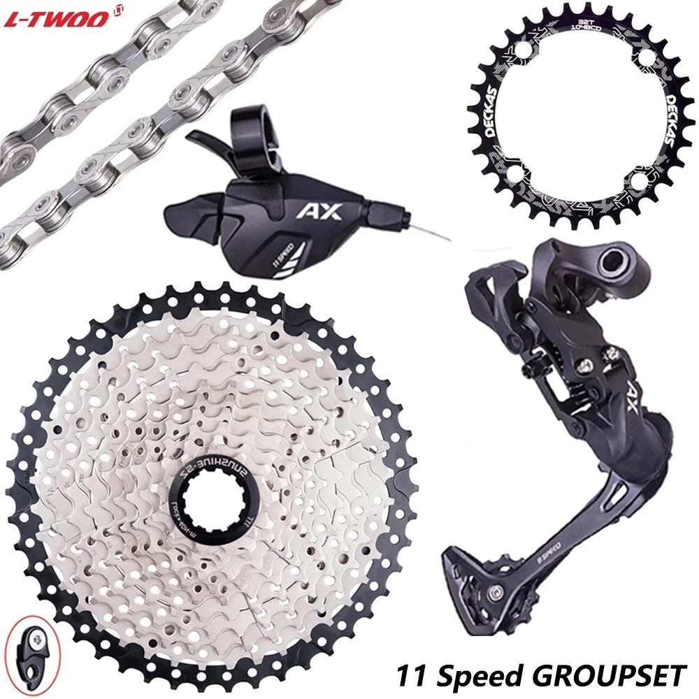 

LTWOO MTB 11 Speed Groupset 1X11 Trigger Shifter Rear Derailleur 11S11-40T 42T 46T Cassette 11s freewheel Sprocket 11v Chain K7