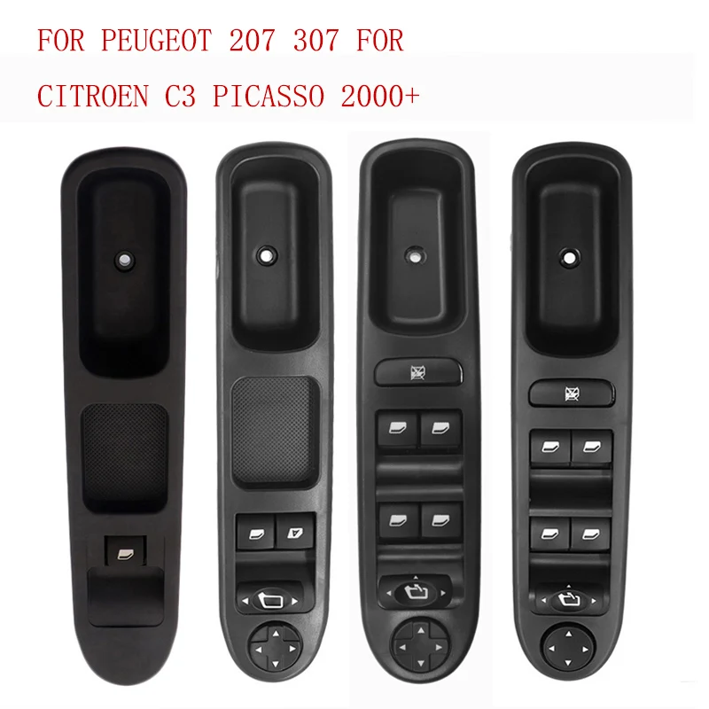 

For Peugeot 207 307 For Citroen C3 Picasso 2000+ Power Electric Window Control Switch 6554KT 6554QC 6490EH 6490HQ 6554QF 6554QG