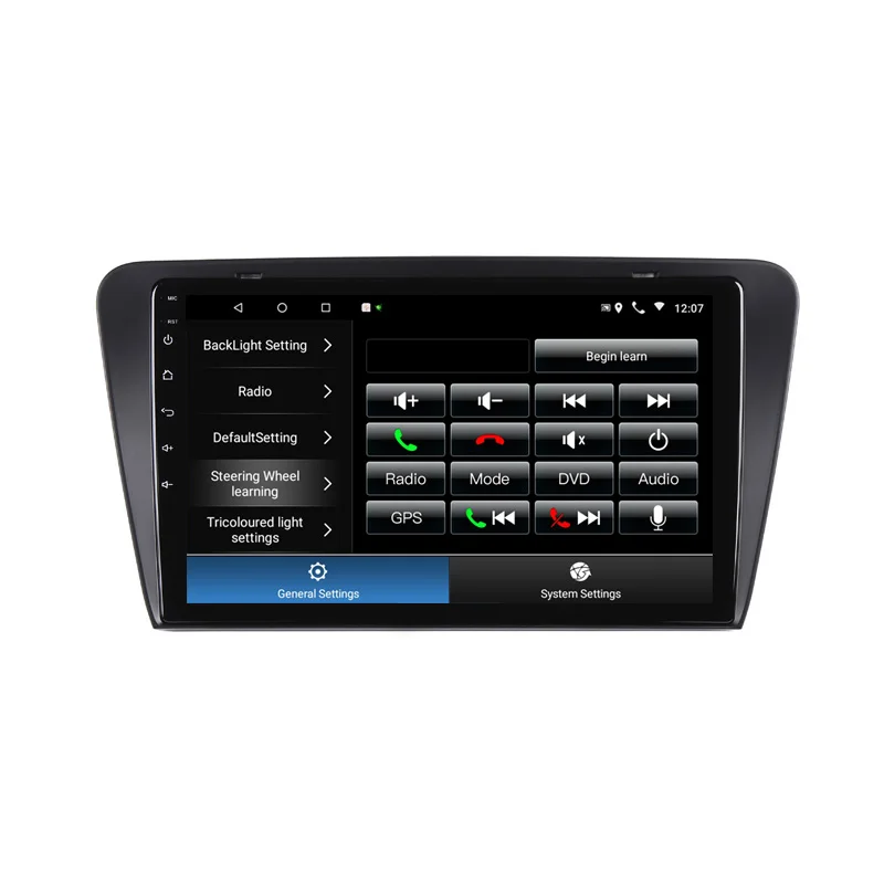 9 "4G RAM 8 ядер Android DVD GPS навигация для SKODA OCTAVIA 2014 2015 2016 2017 аудио стерео