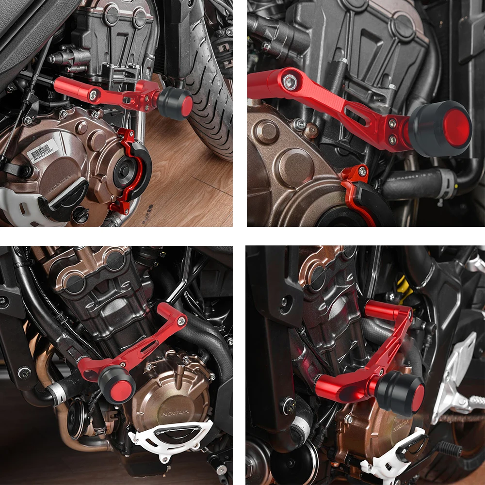 

Motorcycle Frame Crash Pads Engine Case Sliders Protector MOTO For Honda CBR650R Radiator Guard CBR 650R CBR 650 R 2019-2020