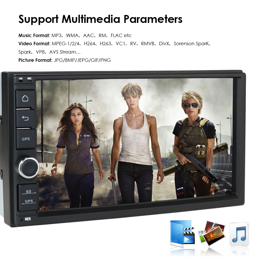 Автомобильная Мультимедийная система на Android 10 0 универсальная стерео с