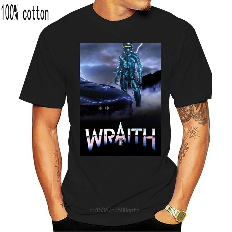 

Новинка мужские футболки из фильма "The Wraith", одежда для фитнеса, футболка с крутым логотипом, футболки из 100% хлопка, Мужская футболка большого...