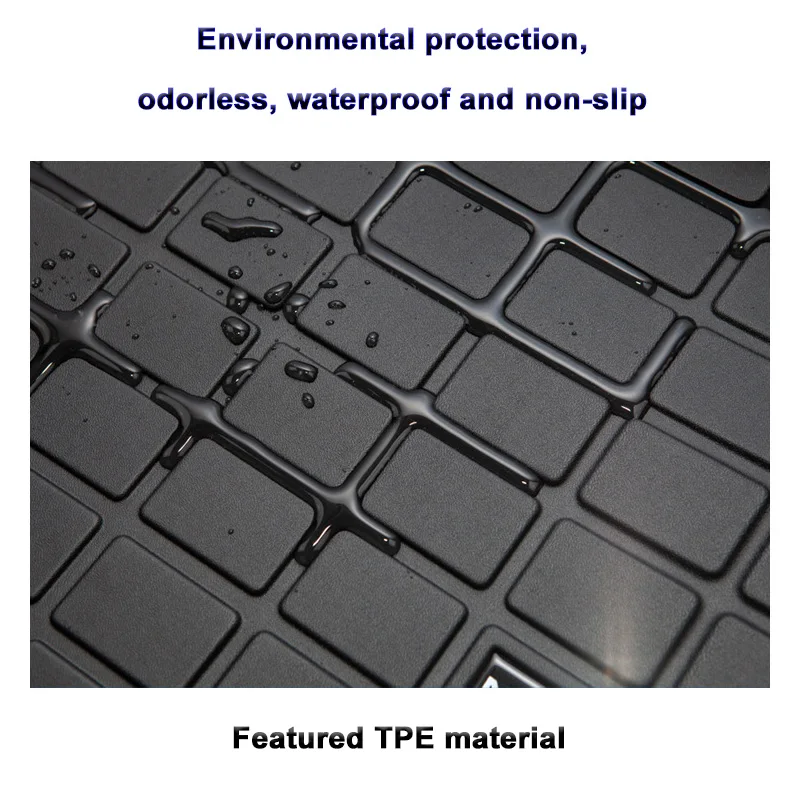 Новинка резиновый коврик для хранения в багажнике Tesla Model Y из ТПЭ передней