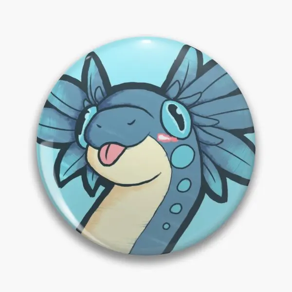 

Cute Chalk Wiggler Customizable Soft Button Pin Funny Fashion Lapel Pin Metal Jewelry Decor Hat Collar Cartoon Creative Badge