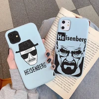 breaking bad phone case soft solid color for iphone 11 12 13 mini pro xs max 8 7 6 6s plus x xr
