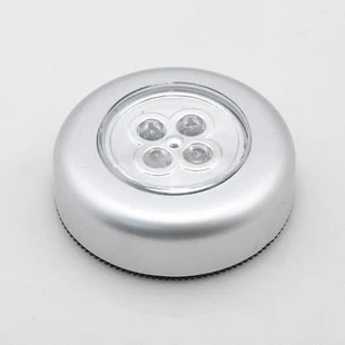 Универсальный 4 светодиодный авто Интерьер багажника Push Touch свет ночное