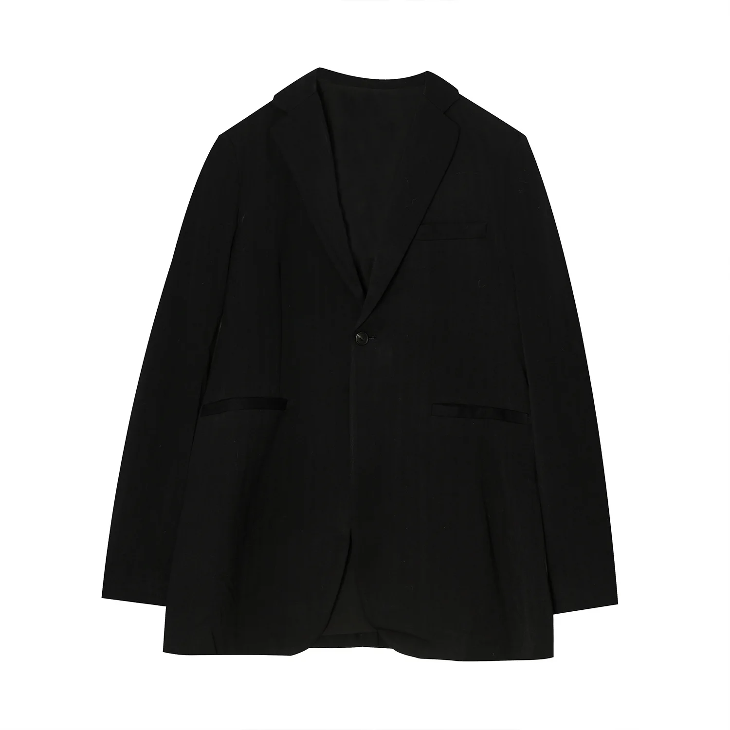 

MTL men's clothing | autumn 2020 new Korean ins fashionable black handsome simple suit top