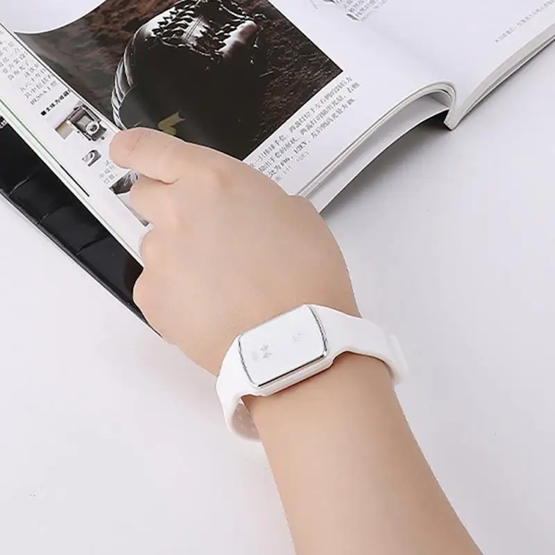 Ультразвуковой Натуральный репеллент от комаров браслет IP67 Водонепроницаемый