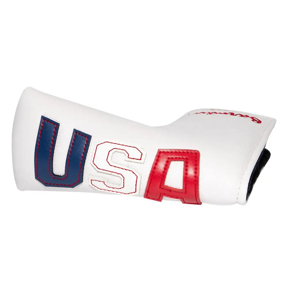 Чехол с клюшкой для гольфа США Amarica головные уборы кожаный магнитный чехол клюшки