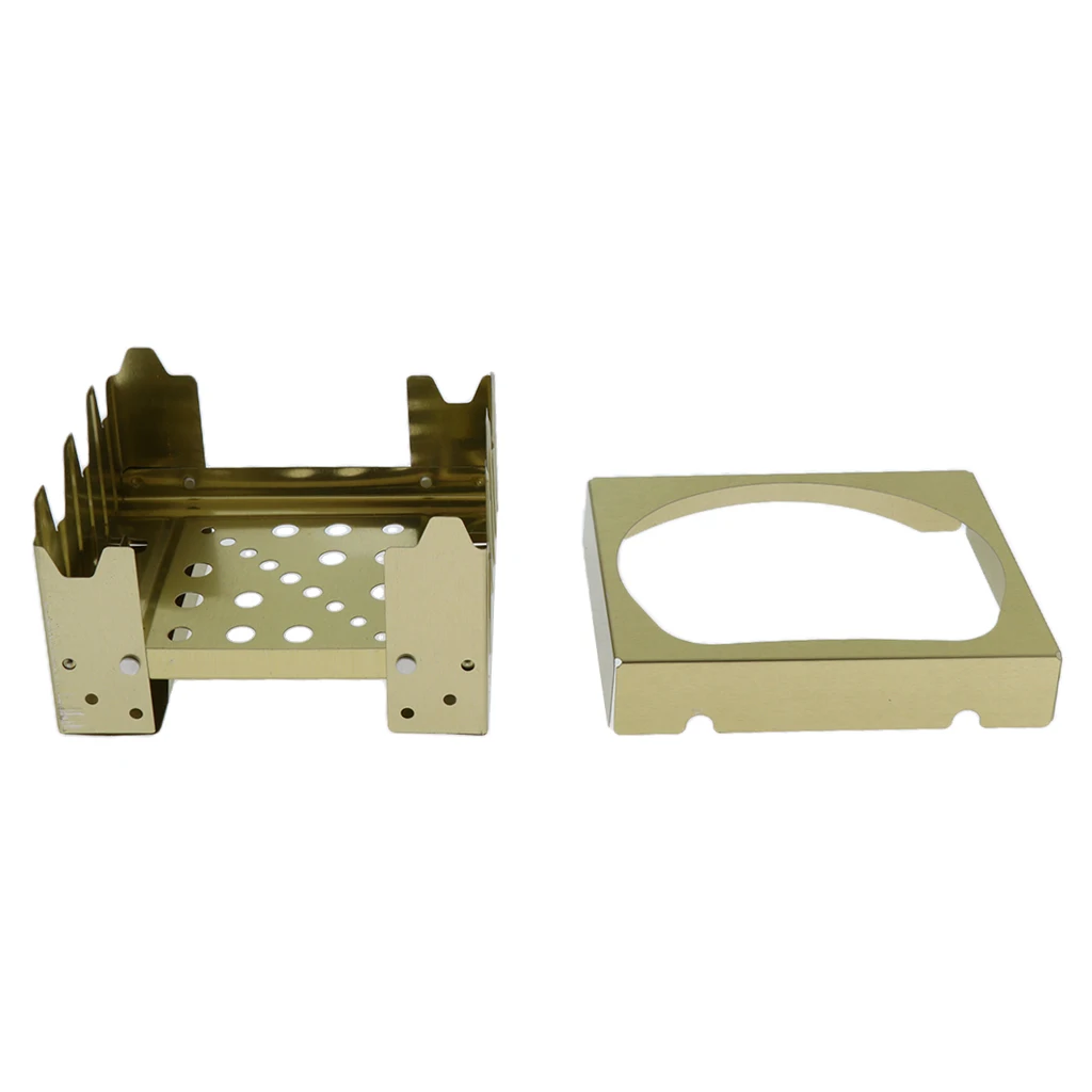 Спиртовая мини плита карманная портативная туристическая Складная спиртовая