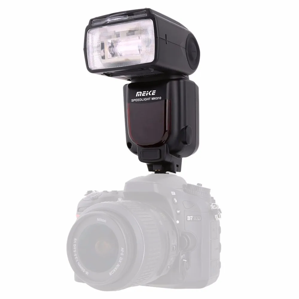 

Фотовспышка Meike MK-910 i-TTL Speedlite 1/8000s для телефона D4S D800 D3000 D3200 D5300 D7100 DSLR mk910 Meike MK 910