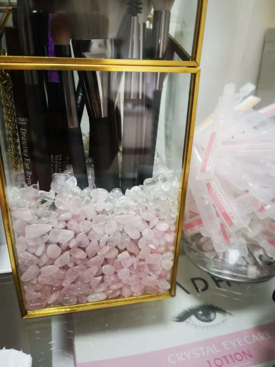 VINSWET, 50 г, натуральный светильник, голубая раковина, порошок, кристалл, гравий, камень, необработанные камни, камень, минеральный аквариум, бонсай, украшение, энергетический камень