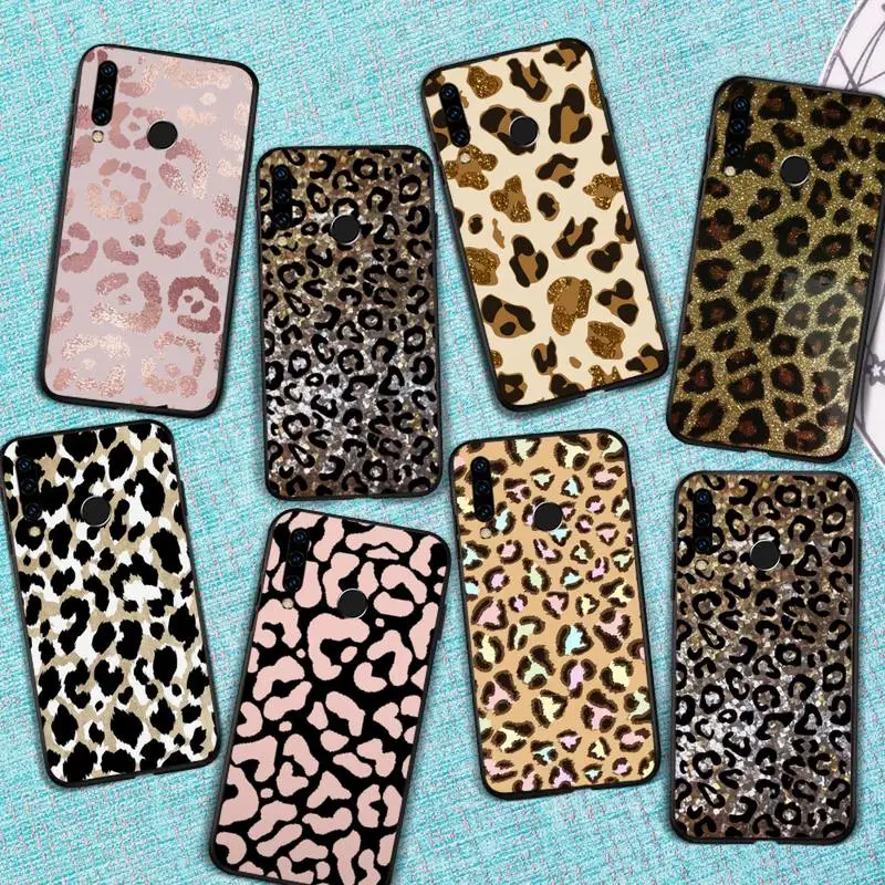 

Sexy leopard Phone Case For Huawei Honor view 7a5.45inch 7c5.7inch 8x 8a 8c 9 9x 10 20 10i 20i lite pro