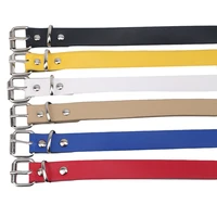2021 children pu leather belts candy kids boys girls belt child waistband classic color leisure waist strap