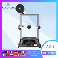 geeetech 3d printer a30 pro dual z axis silent printing 3d printer large filament sensor auto bed leveling 3d printing