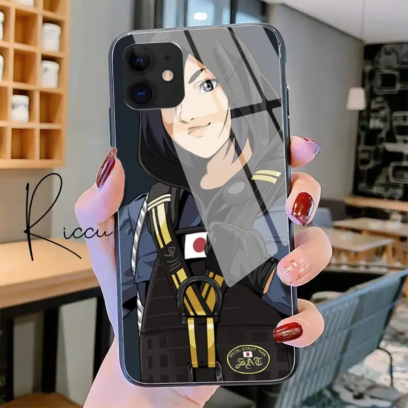 Чехол для телефона Rainbow Six Siege из закаленного стекла для iPhone 12 Pro Max Mini 11 XR XS MAX 8 X 7 6S 6 Plus SE 2020