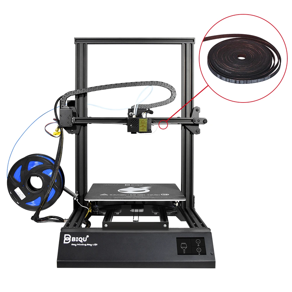 Ремень синхронный для 3D принтера Ender 3 ГРМ GT2 GATES-LL-2GT 2GT ширина 6 мм 10 VS GT2-6MM |