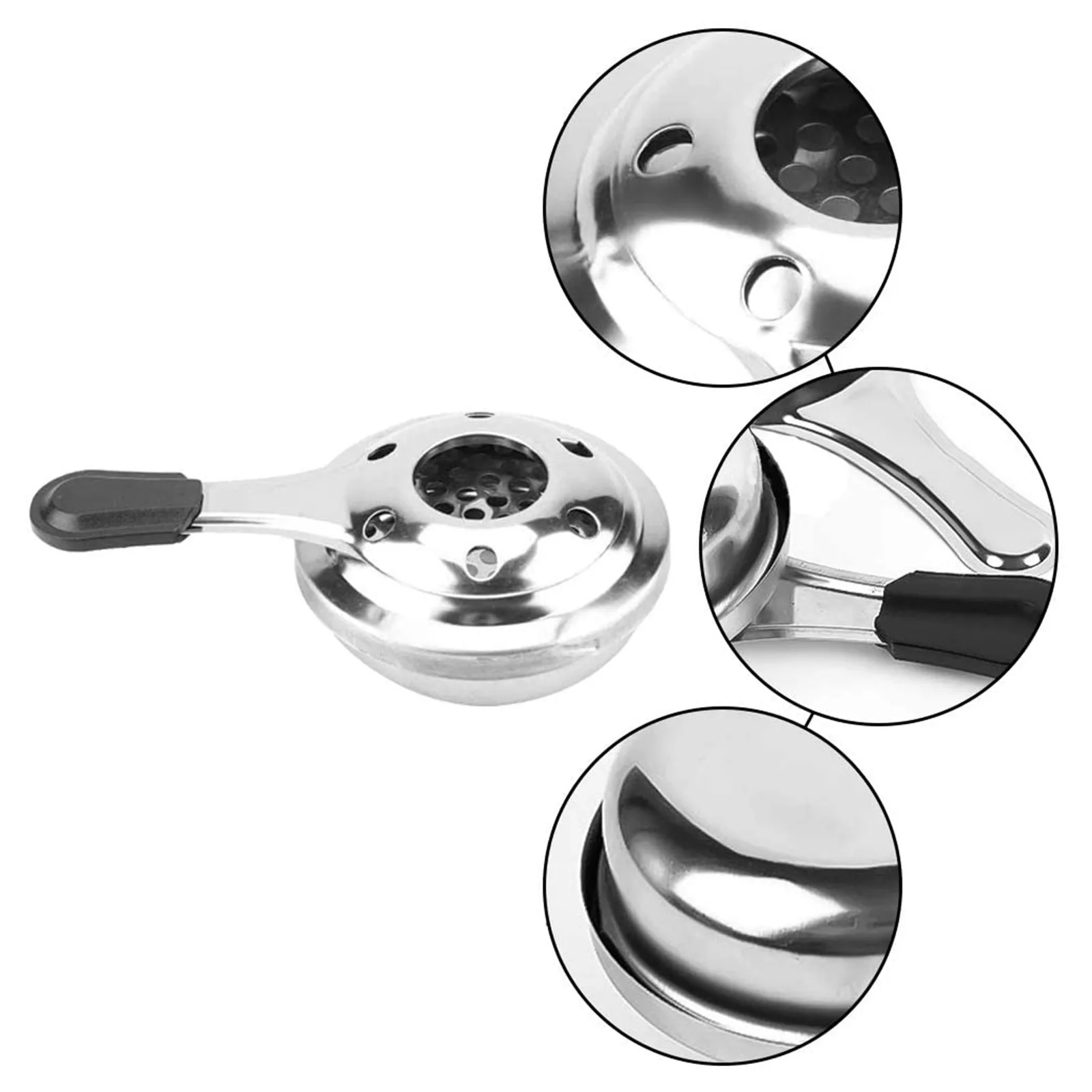 

Small Hot Pot Alcohol Stove Portable Alcohol Stove Paste Burner, Stainless Steel Mini Alcohol Oven, Mini Cooking Supplies Hot D4