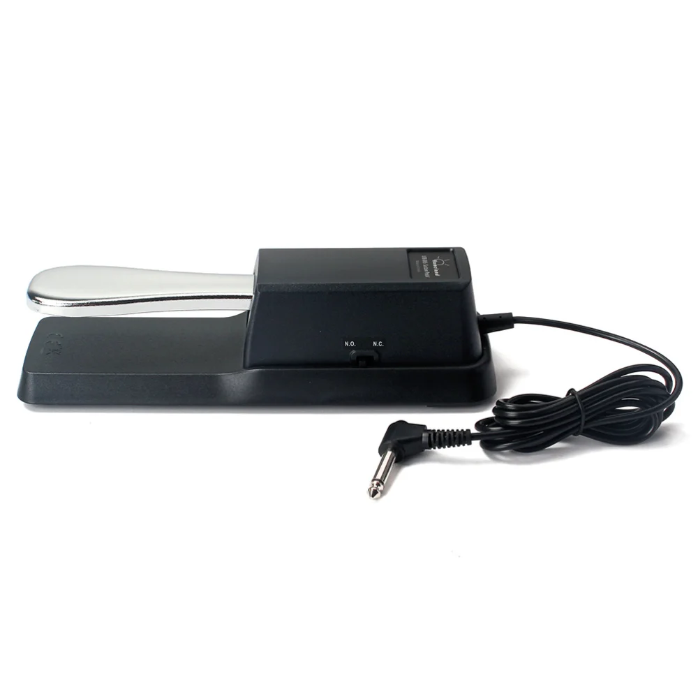

Black Piano Foot Pedal Universal Sustain Pedal for Electronic Keyboards