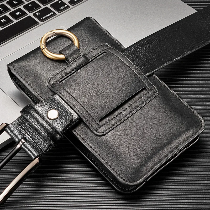 6 5 дюймовый универсальный уличный чехол для телефона IPhone Samsung из натуральной кожи