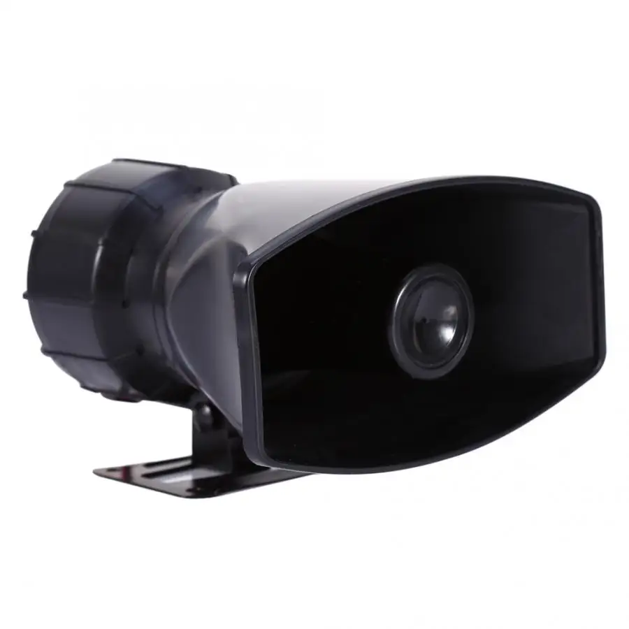 Oversea5-Sound тон 300 дБ автомобильный фургон мегафон громкий Воздушный Рог Сирена PA микрофон динамик ABS пластик автомобильные аксессуары 12 вольт питание