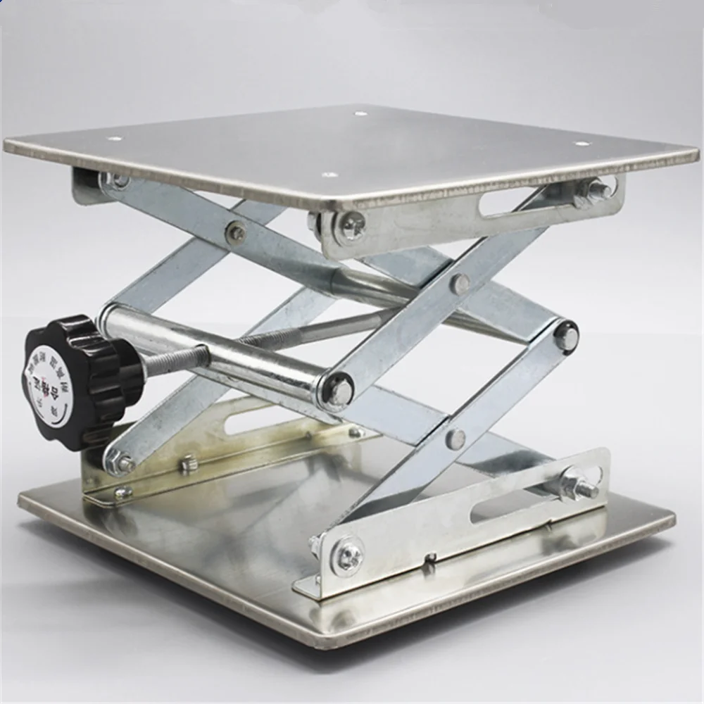 Stainless Steel Router Lift Table Woodworking Engraving Lab Lifting Stand Rack Benches Laboratory Platform | Инструменты