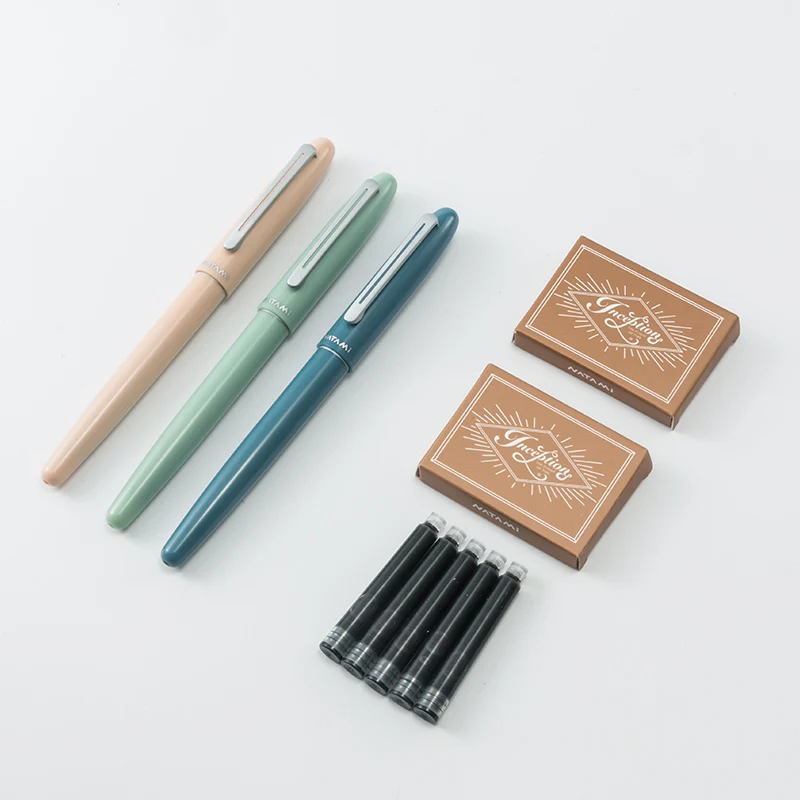 NATAMI Morandi Macaron цветная система авторучка сменная чернильная коробка PPQ Nadome