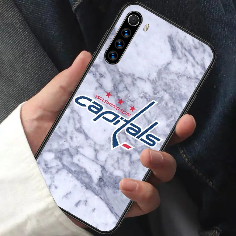 

Ice hockey capitals Alexander Phone Case For XIAOMI Redmi Note 5 7 8 T 9 6A 7A 8A 9S K 20 30 Pro black Back Trend Bumper Pretty