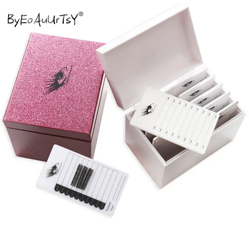 Поддон для наращивания ресниц органайзер хранения дисплей объема держатель