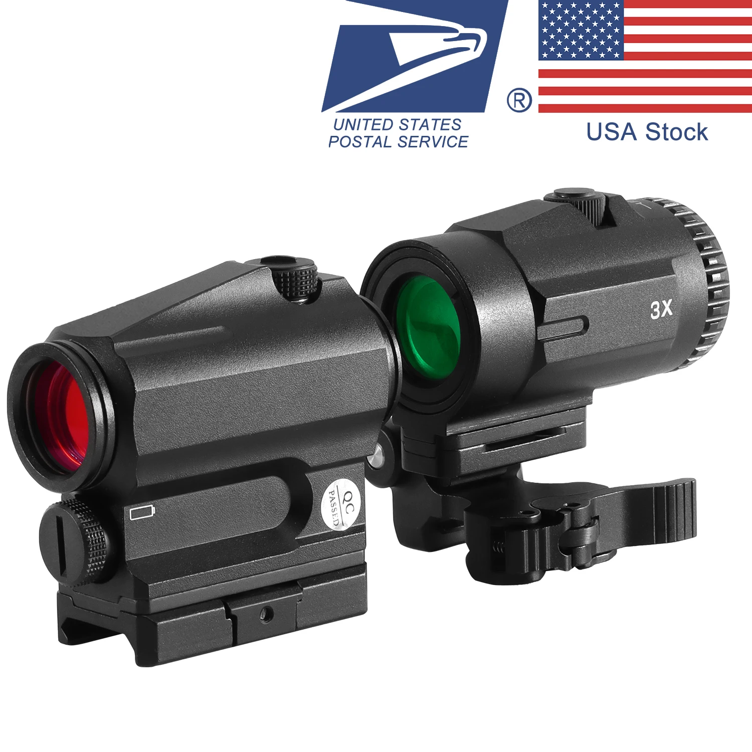 

Sparc 1X22 Collimator Holographic 3X Magnification Sight Red Dot Reflex Sight 20Mm Rail Mounts 558 Airsoft Snipe Rifle AR-15