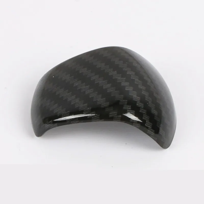 Carbon Fiber Color ABS Центральная панель переключения передачи украшение головки Накладка для Audi Q3 углеродное волокно цвет автомобиля Стайлинг интерьерные аксессуары - Название цвета: Carbon Fiber Color