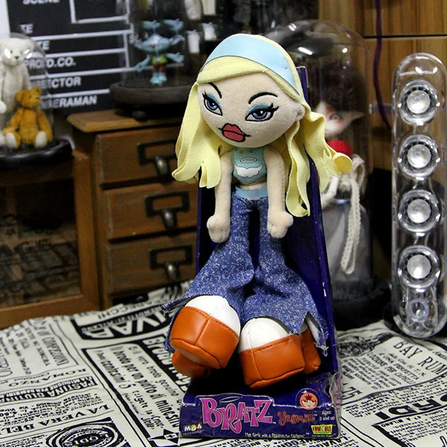 25 см Оригинальная кукла brразы в коробке плюшевая тканевая со встроенной железной