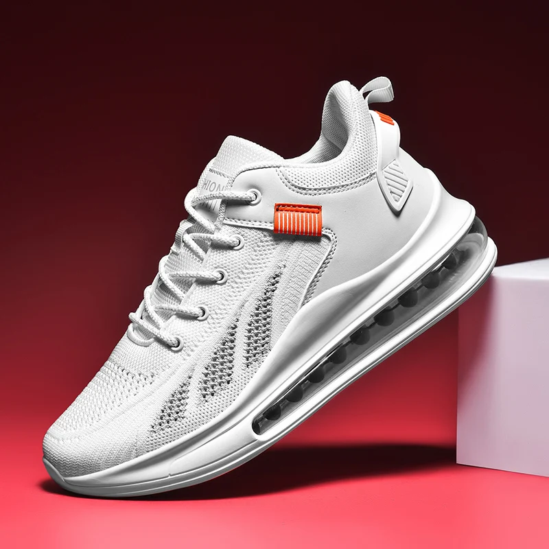 

Новинка мужские кроссовки для бега трендовые парные кроссовки легкие удобные амортизирующие спортивные туфли высокая эластичность нескол...