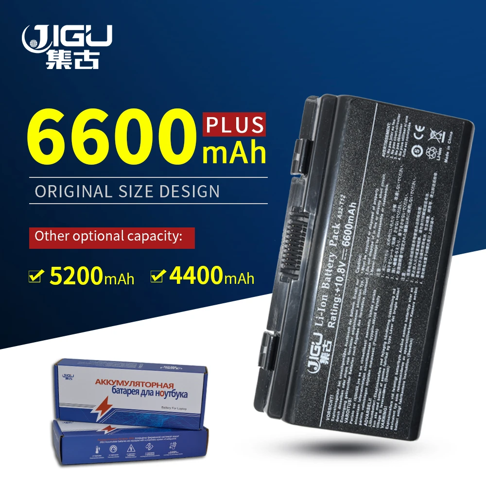 

JIGU Laptop Battery For Asus 90-NQK1B1000Y A32-T12 A32-X51 T12 T12C T12Er T12Fg T12Jg T12Mg T12Ug X51H X51L X51R X51RL X58 X58C