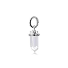 Белый амулет на День святого Валентина, кулон, ювелирные изделия из стерлингового серебра, подходят к оригинальному браслету и ожерелью с подвесками, женские бусины