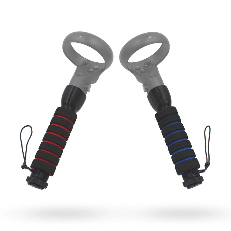 

2021 new handle accessories suitable for Oculus Quest/Rift S controller to play Beat Saber games, dual handle lightsaber handle