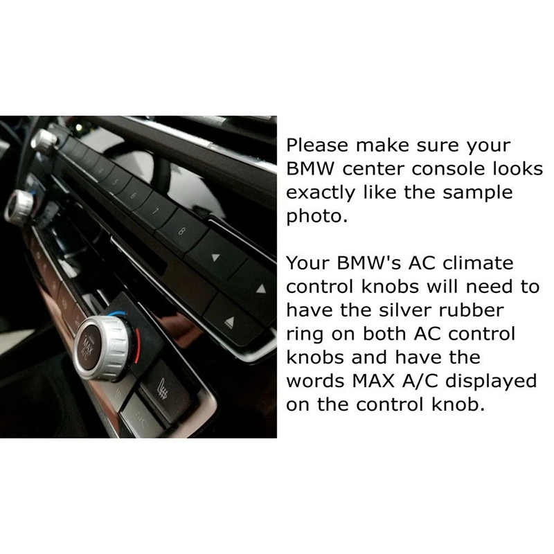 AC Climate Control and Radio Volume Knob Ring Covers for BMW 1 2 3 3GT 4 Series (F20 F22 F30 F31 F32 F33 F80 F82 F87) 3Pcs Red | Автомобили