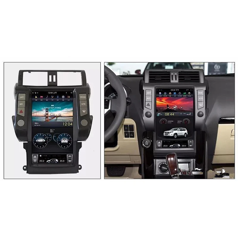 Автомобильная Мультимедийная система CHOGATH вертикальный экран 13 6 дюйма Android 7 1 2 + 32