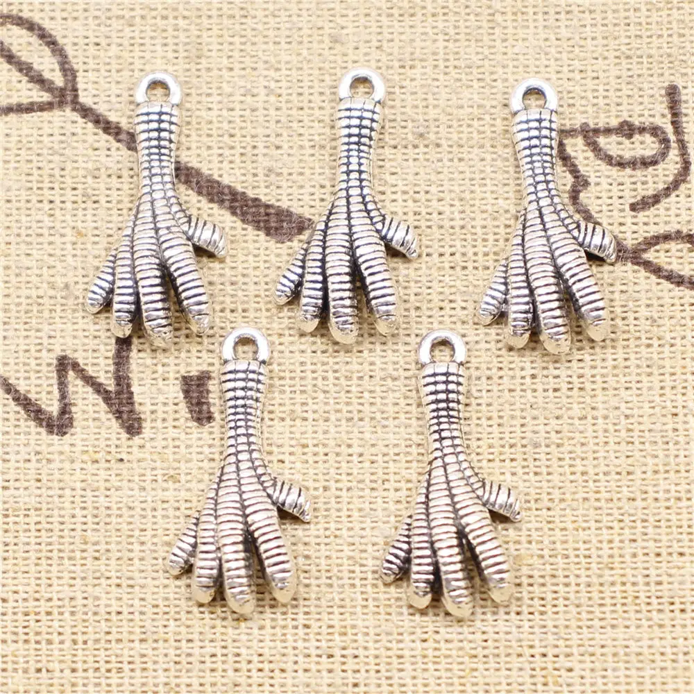 

Charm For Making Jewelry Pendants Talon Paw 27x12mm 20pcs