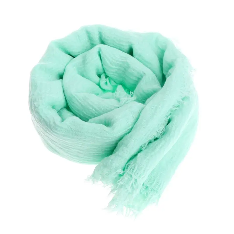 Для женщин Ислам Макси морщинка облако хиджаб шарф платок мусульманское длинное