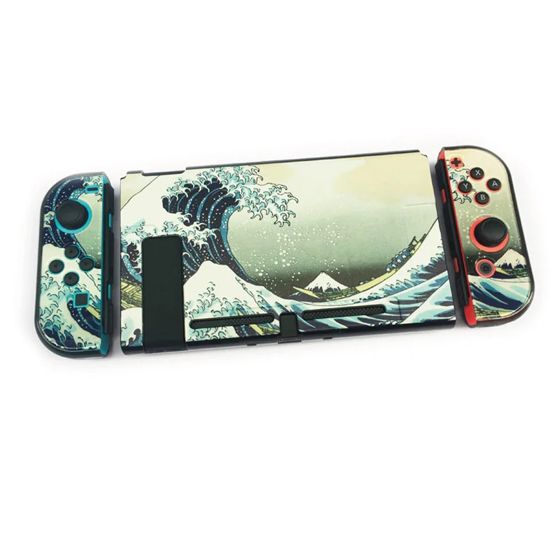 A051 Новинка! жесткий защитный чехол для Nitendo Switch Console Joy-Con, противоскользящий корпус, прямая стыковка - Цвет: A051