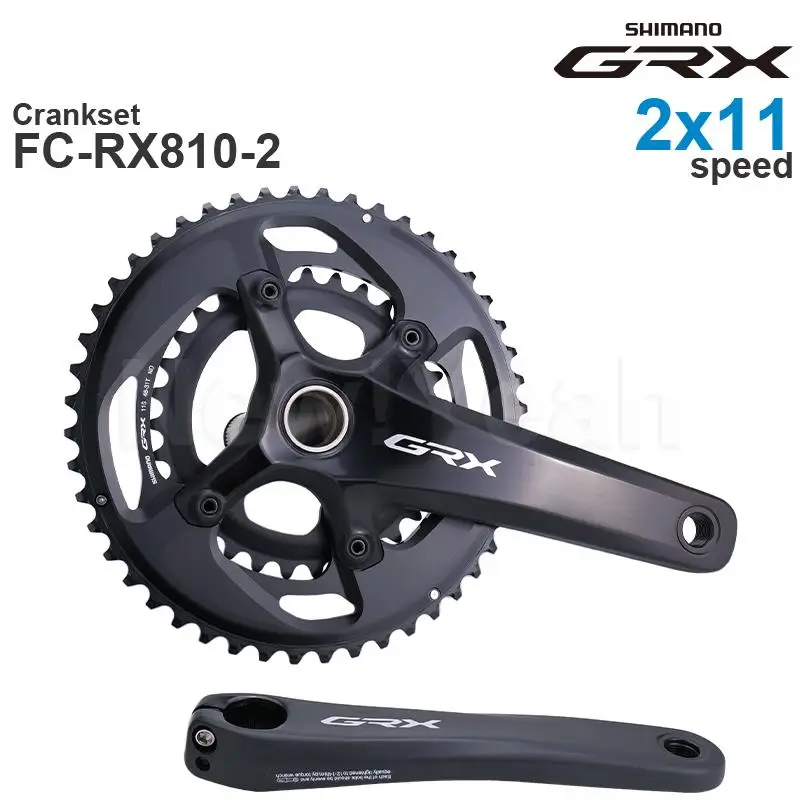 SHIMANO GRX-гравийный кривошипный набор 2x11-скоростная фотомагнитола 48-31T 170 мм 172 5