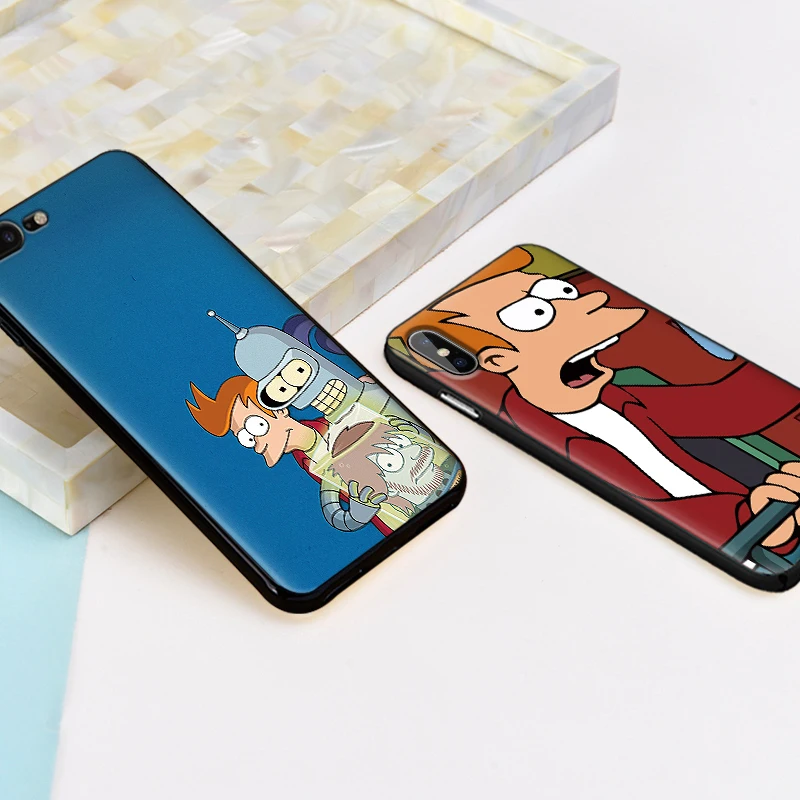 Чехлы для мобильных телефонов Xiaomi mi 8 9 SE Футурама 6X X 2S 3 F1 CC9E CC9 A2 LITE 9T A3 PRO |