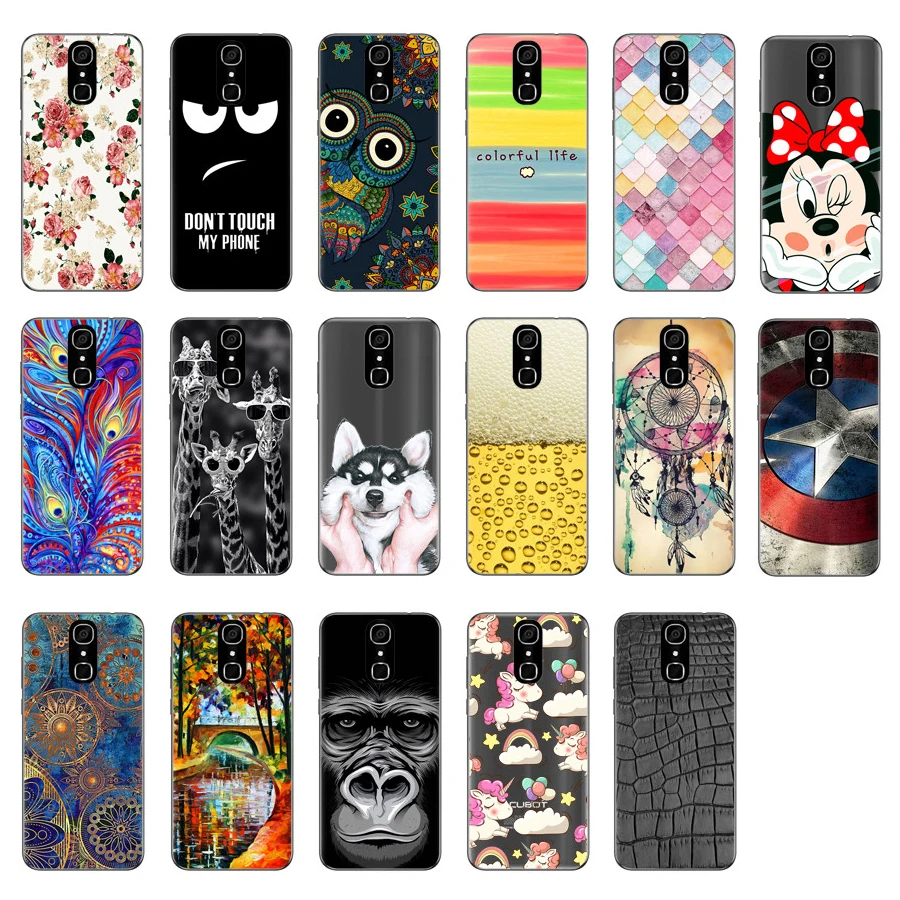 Чехол для телефона Cubot X18 Plus чехол 5 99 &quotсиликоновый мягкий TPU задняя крышка