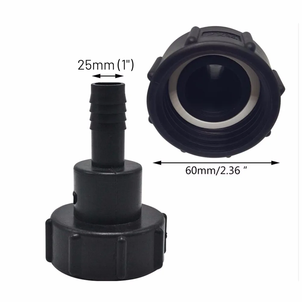 

IBC Hose Adapter Ton Barrel Joint Ton Barrel Plastic Hose Joint Water Tank Garden Hose Adapter Fitting Tool