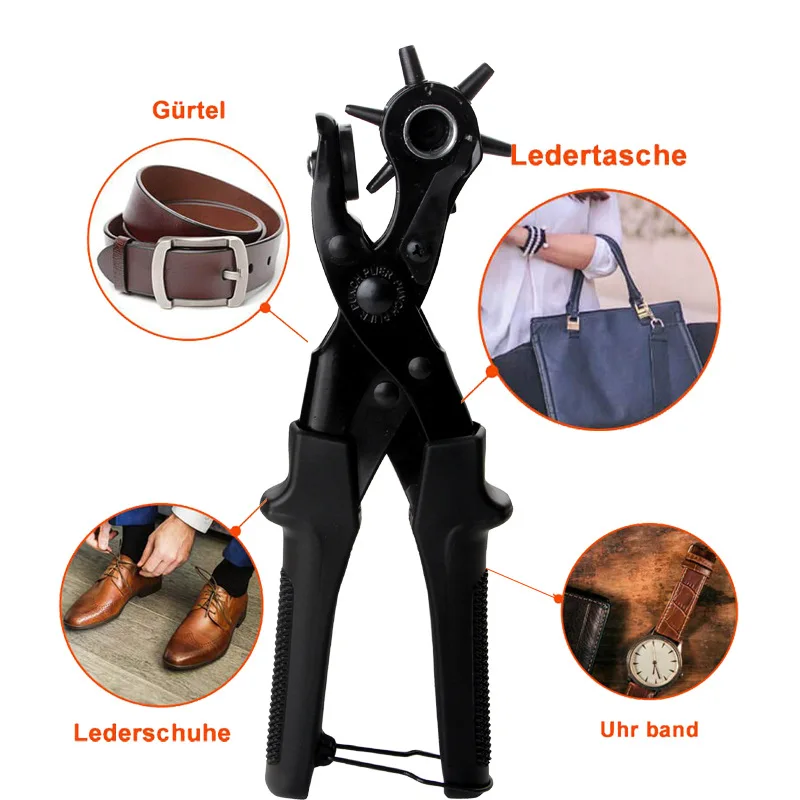

Belt punching pliers household multifunctional punching pliers labor-saving belt punch watch belt trouser belt punch