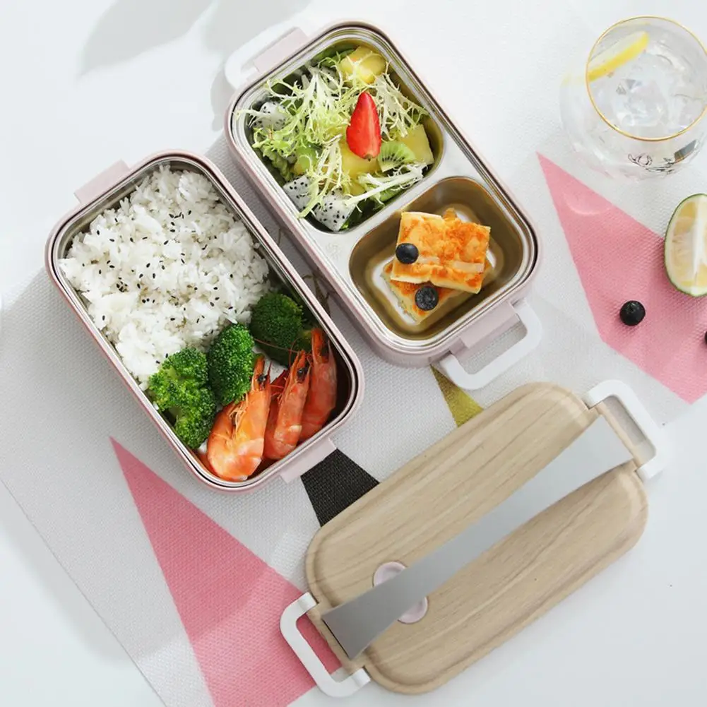 Термос из нержавеющей стали, Ланч-бокс для детей, для взрослых, Bento box, герметичный японский стиль, Термосумка для контейнеров с едой, Ланчбокс, контейнеры